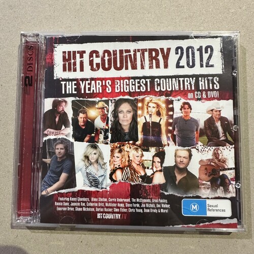 HIT COUNTRY 2012 - COMPILATION CD AND DVD (2 DISCS)