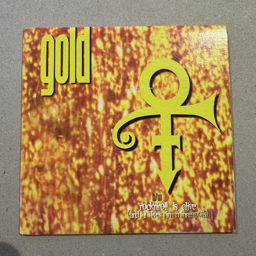 The Artist (Formerly Known As Prince) – Gold (CD SINGLE) 1995 CARD SLEEVE