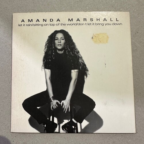 Amanda Marshall – Let It Rain (1996, CD SINGLE) CARD SLEEVE