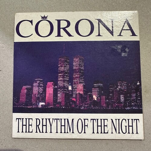 Corona - The Rhythm Of The Night (CD SINGLE 1994) CARD SLEEVE