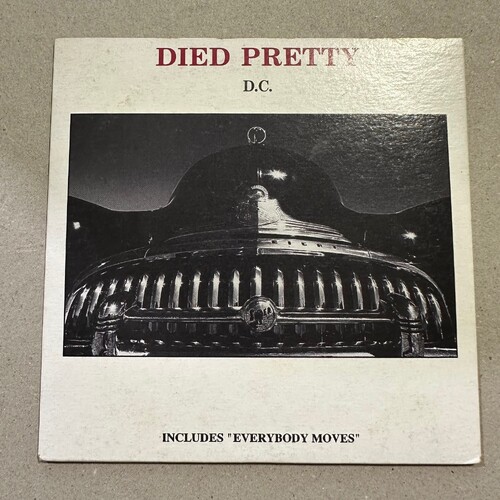 Died Pretty – D.C. (1991, CD SINGLE) CARD SLEEVE