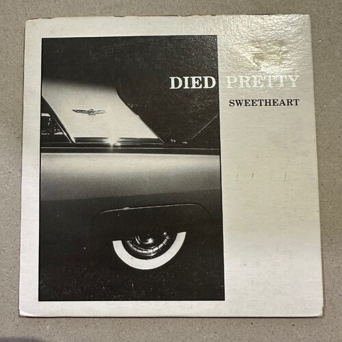 Died Pretty – Sweetheart (1992, CD SINGLE) CARD SLEEVE