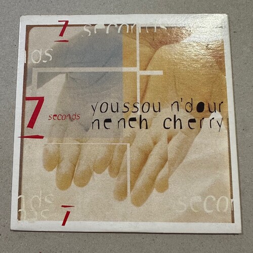 Youssou N'Dour with Neneh Cherry - 7 Seconds (CD SINGLE) CARD SLEEVE