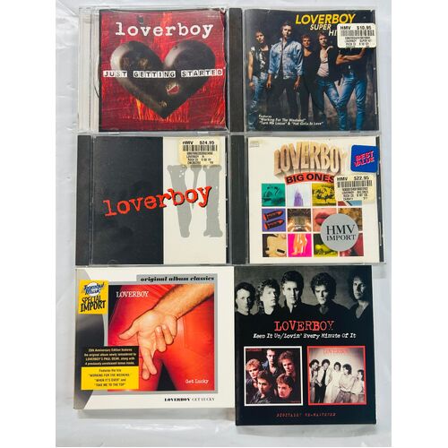 Loverboy - set of 6 cd collection 1