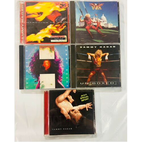 Sammy Hagar - set of 5 cds collection 1