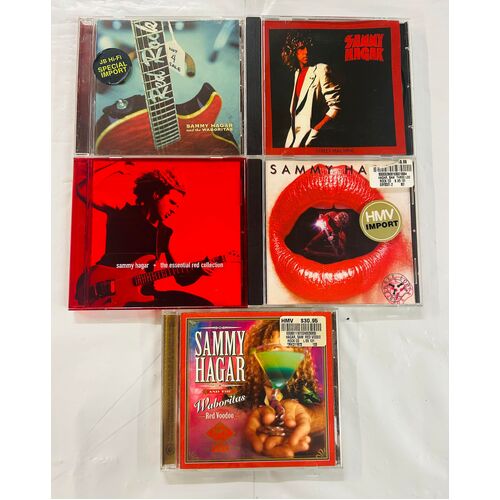 Sammy Hagar - set of 5 cds collection 2