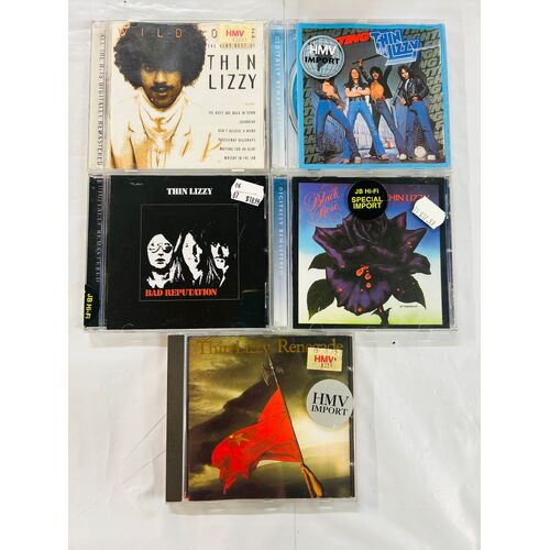 Thin Lizzy - set of 5 cds collection 1