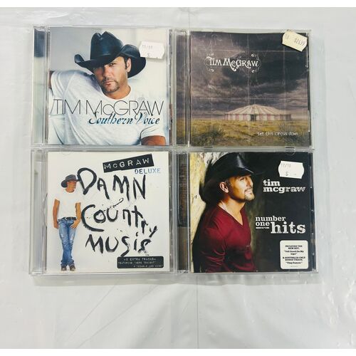 Tim Mcgraw - set of 4 cds collection 2