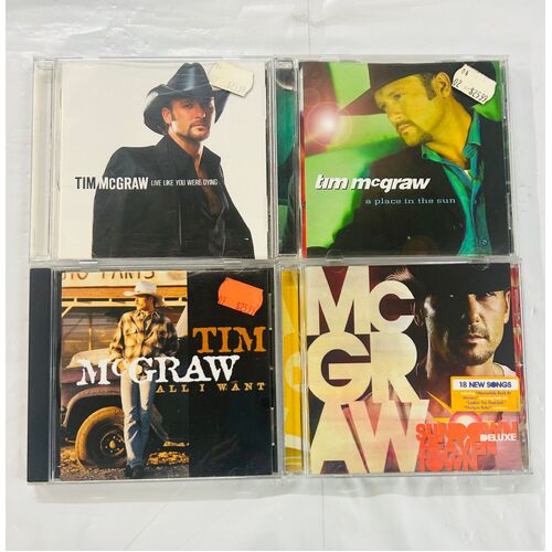 Tim Mcgraw - set of 4 cds collection 4