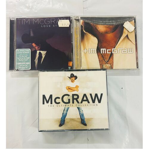 Tim Mcgraw - set of 3 cds collection 5