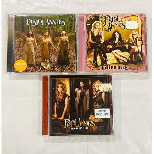 Pistol Annies - set of 3 cds collection 1