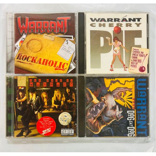 Warrant - set of 4 cds collection 2