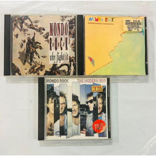 Mondo Rock - set of 3 cds collection 1