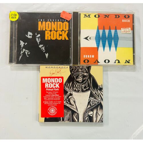 Mondo Rock - set of 3 cds collection 2