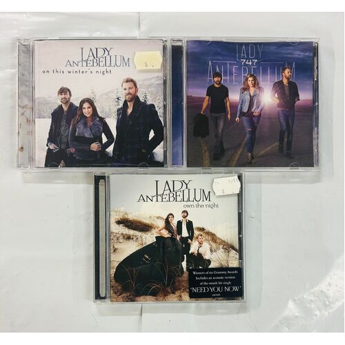 Lady Antebellum - set of 3 cds collection 1