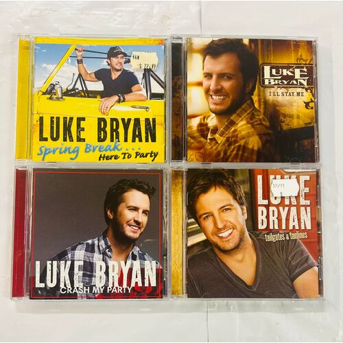 Luke Bryan - set of 4 cds collection 1