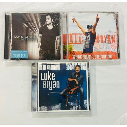 Luke Bryan - set of 3 cds collection 2