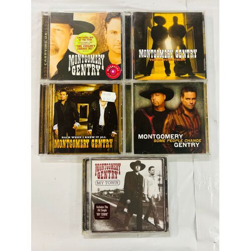 Montgomery Gentry - set of 5 cds collection 2