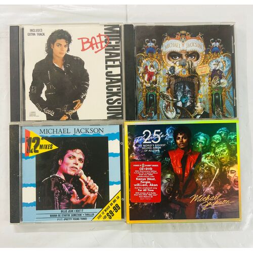 Michael Jackson - set of 4 cds collection 2