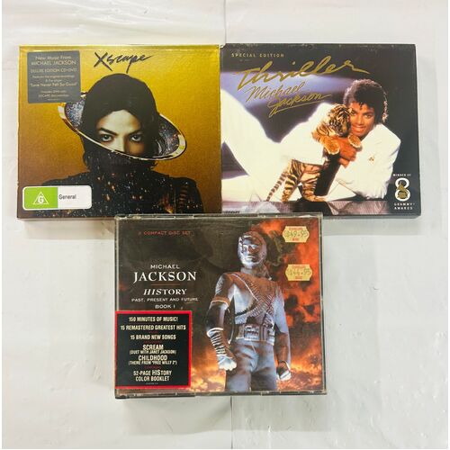 Michael Jackson - set of 3 cds collection 3