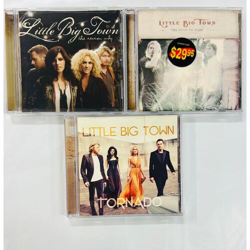 Little Big Town - set of 3 cds collection 1