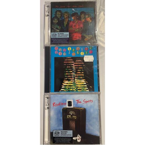 THE SPORTS - Set of 3 CD's Collection 1