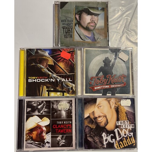 TOBY KEITH - SET OF 5 CD'S COLLECTION 4