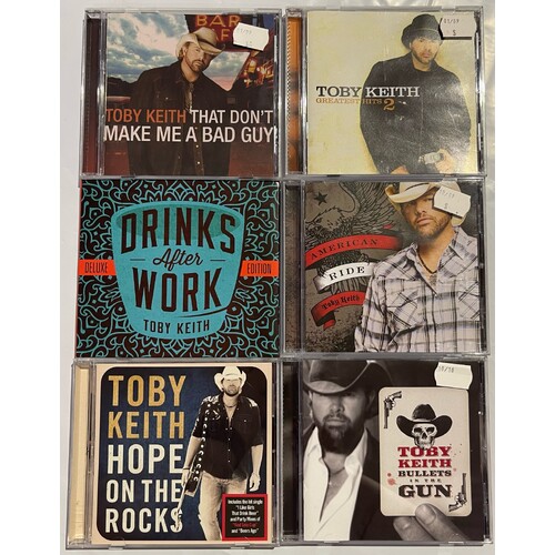 TOBY KEITH - SET OF 6 CD'S COLLECTION 5