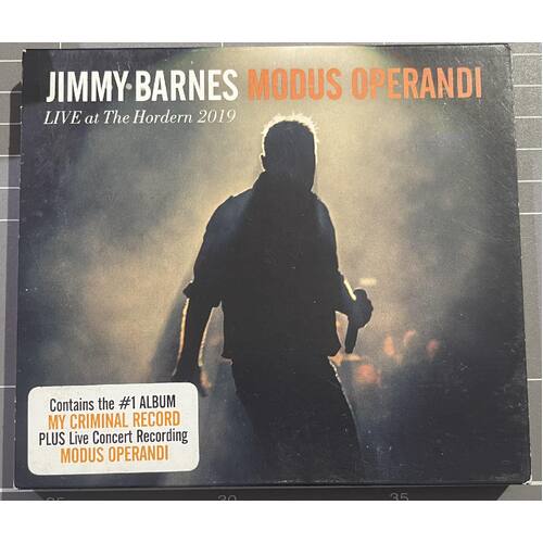 JIMMY BARNES - MODUS OPERANDI: LIVE AT THE HORDERN 2019 CD COLLECTION 1