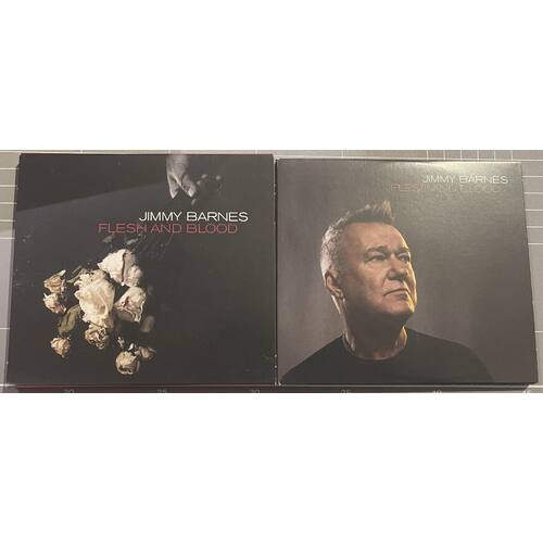 JIMMY BARNES - FLESH AND BLOOD DELUXE CD/ DVD + SIGNED COLLECTOR'S CARD COLLECTION 2