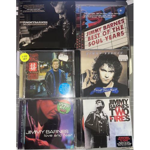 JIMMY BARNES - SET OF 6 CD'S COLLECTION 4