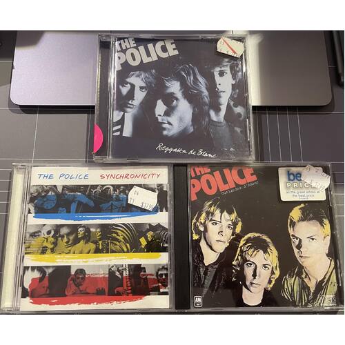 THE POLICE - SET OF 3 CD'S COLLECTION 1