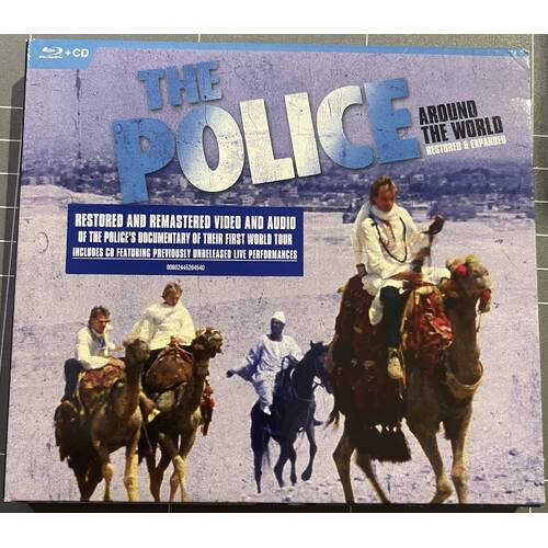 THE POLICE - AROUND THE WORLD RESTORED & EXPANDED CD + BLU-RAY DISC  COLLECTION 2