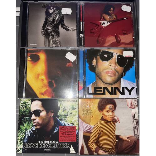 LENNY KRAVITZ - SET OF 6 CD'S COLLECTION 1