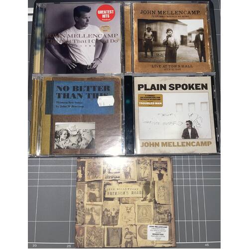 JOHN COUGAR MELLENCAMP - SET OF 5 CD'S COLLECTION 4