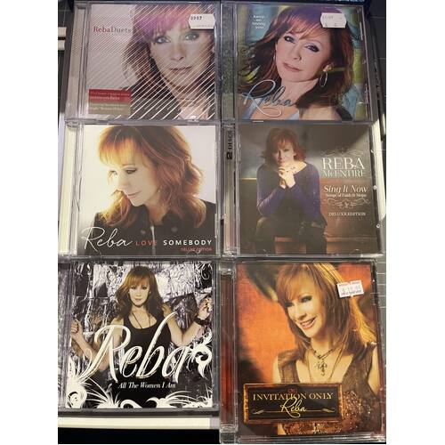 REBA - SET OF 5 CD'S AND 1 DVD COLLECTION 1