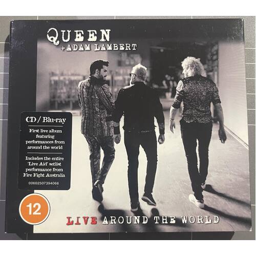 QUEEN + ADAM LAMBERT - LIVE AROUND THE WORLD CD/BLU-RAY COLLECTION 1