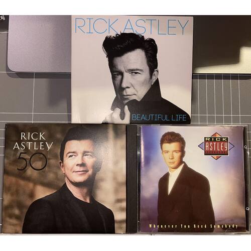 RICK ASTLEY - SET OF 3 CD'S COLLECTION 1