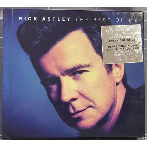 RICK ASTLEY - THE BEST OF ME 2 CD/ BOOK DELUXE EDITION COLLECTION 2