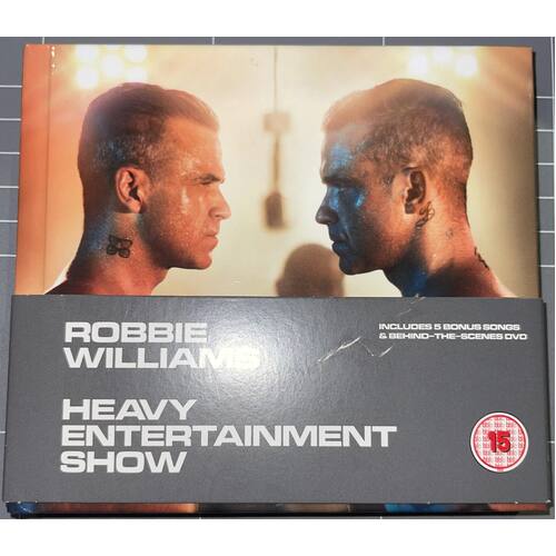 ROBBIE WILLIAMS - HEAVY ENTERAINMENT SHOW CD/DVD COLLECTION 1