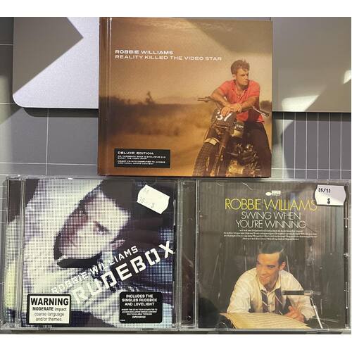 ROBBIE WILLIAMS - SET OF 3 CD'S COLLECTION 3