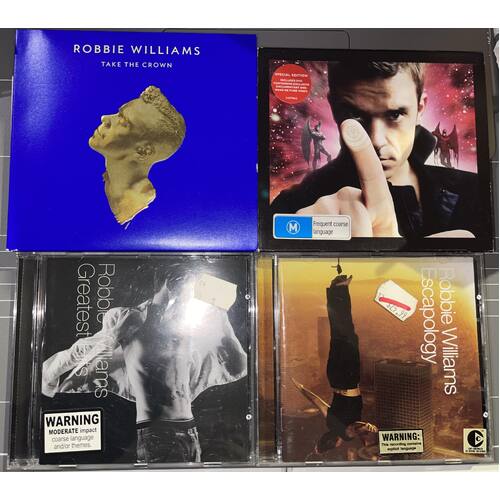 ROBBIE WILLIAMS - SET OF 4 CD'S COLLECTION 4