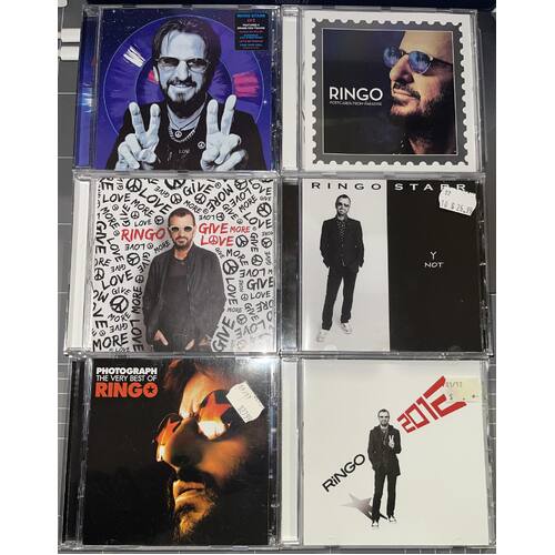 RINGO STARR - SET OF 6 CD'S COLLECTION 2