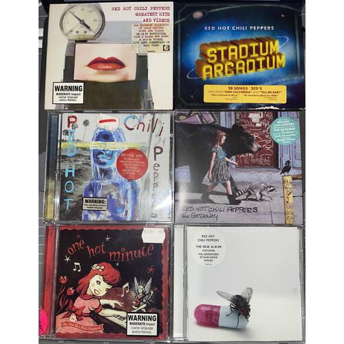 RED HOT CHILLI PEPPERS - SET OF 6 CD'S COLLECTION 1