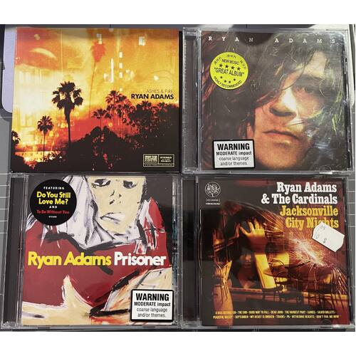 RYAN ADAMS - SET OF 4 CD'S COLLECTION 2