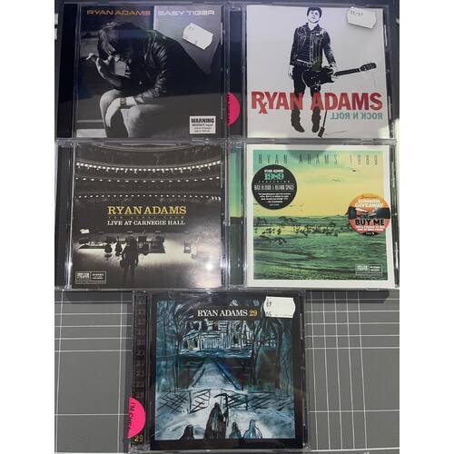 RYAN ADAMS - SET OF 5 CD'S COLLECTION 3