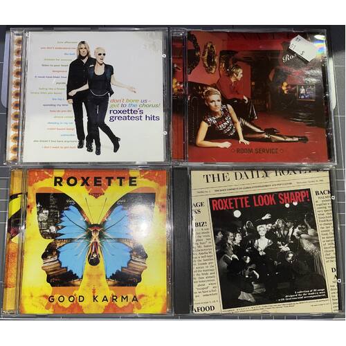 ROXETTE - SET OF 4 CD'S COLLECTION 3