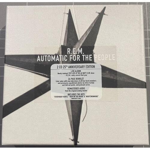 R.E.M. - AUTOMATIC FOR THE PEOPLE 2 CD 25TH ANNIVERSARY EDITION COLLECTION 1