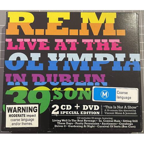 R.E.M. - LIVE AT THE OLYMPIA 2 CD + DVD SPECIAL EDITION COLLECTION 4