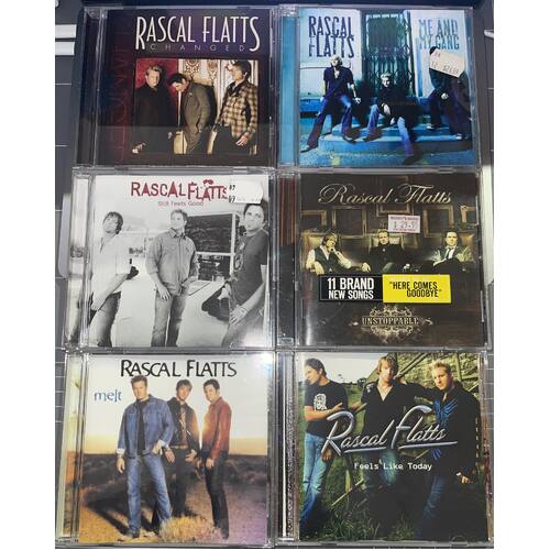 RASCAL FLATTS - SET OF 6 CD'S COLLECTION 2